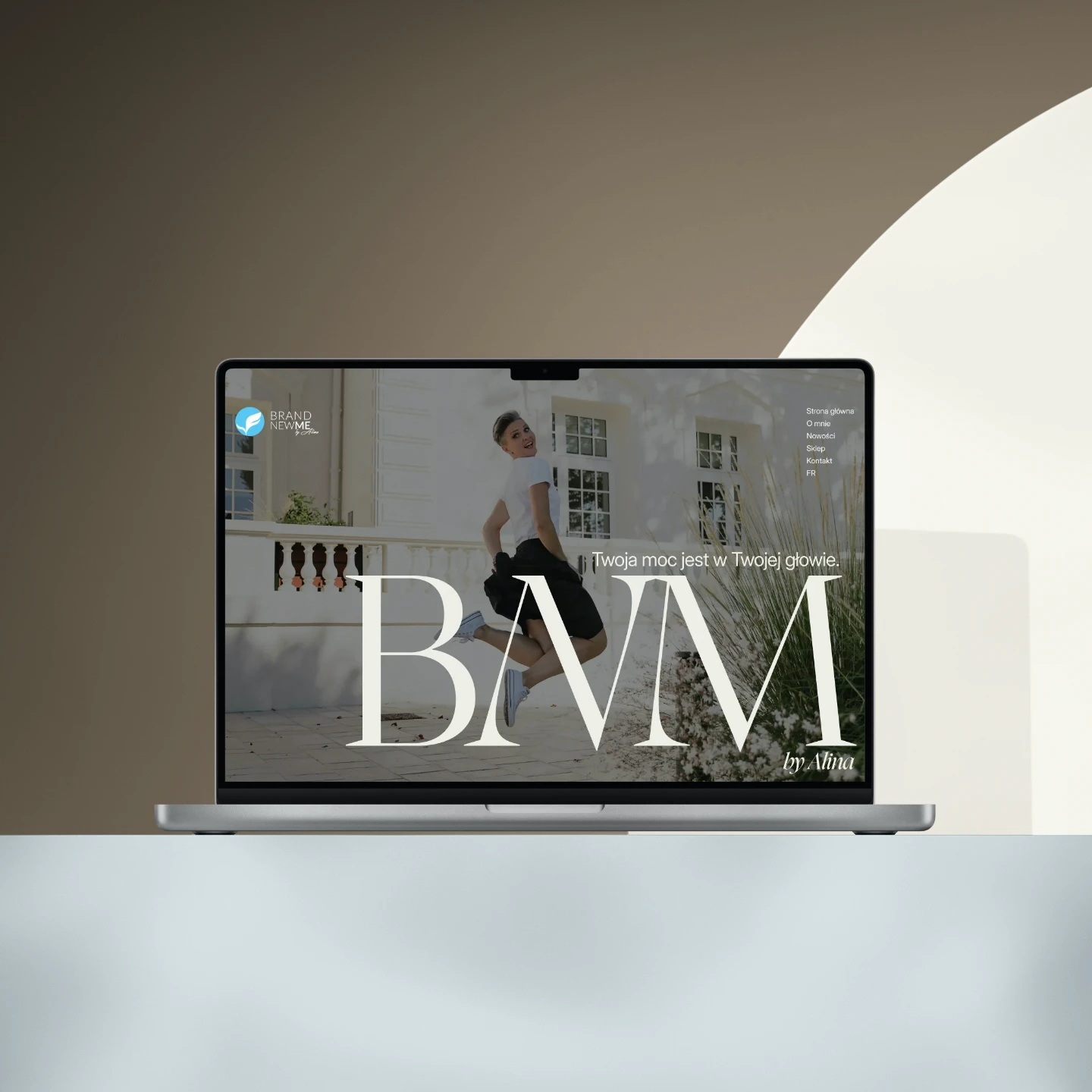 Strona trenera mentalnego Brand New Me by Alina