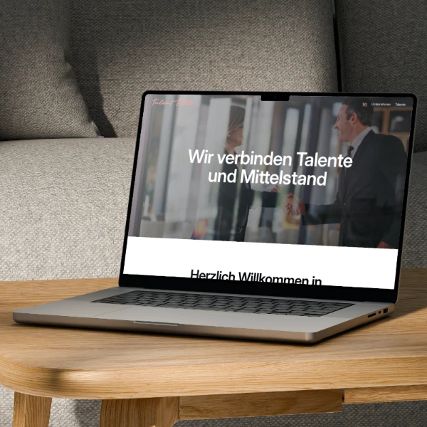 Strona firmy headhunterskiej Talent Elite